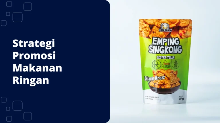 strategi promosi makanan ringan